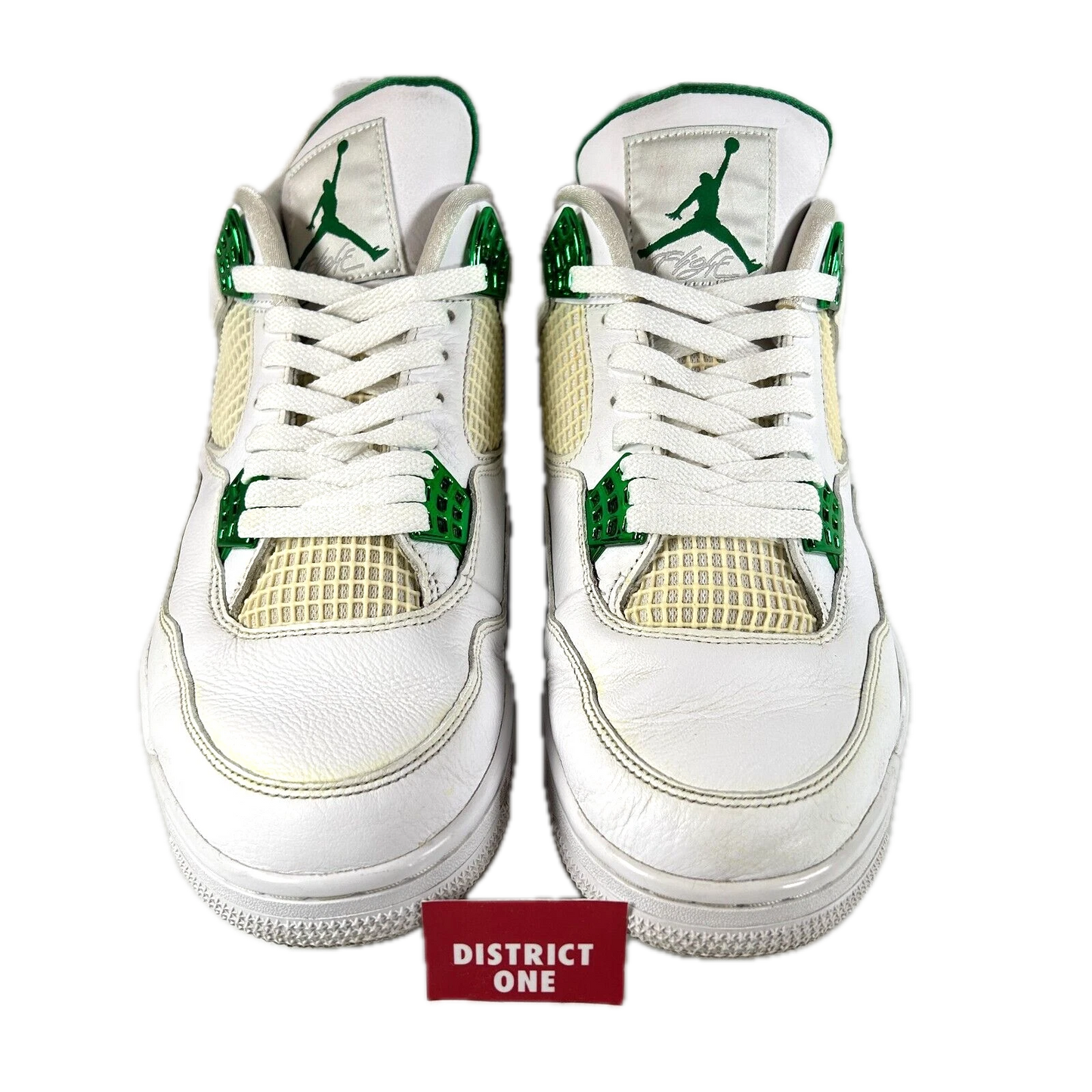 CT8527 113 Jordan 4 Retro Metallic Green [USED] - 11.5 M (Used)