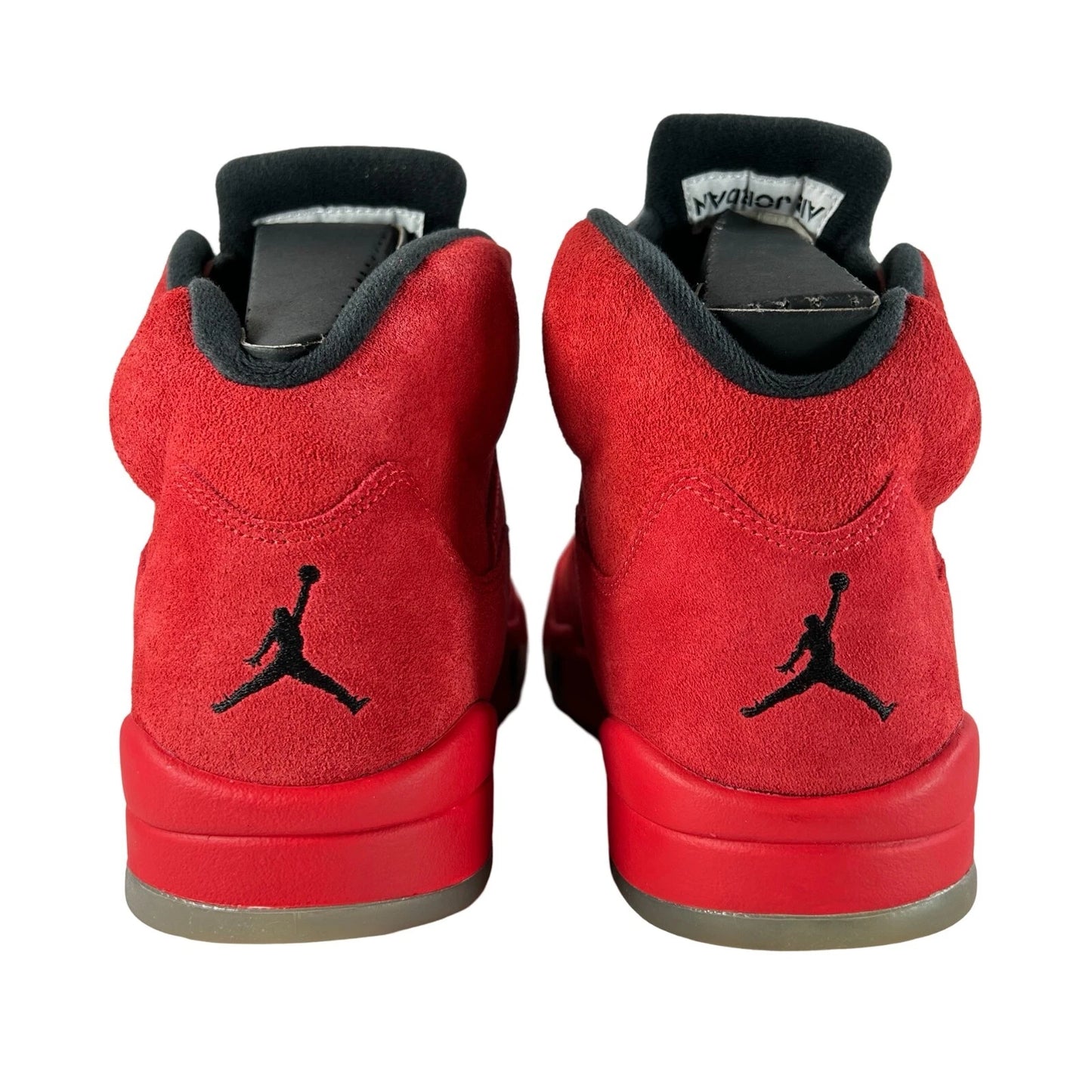 136027 602 Air Jordan 5 Retro Red Suede - 11.5 M (Soles Yellowing)