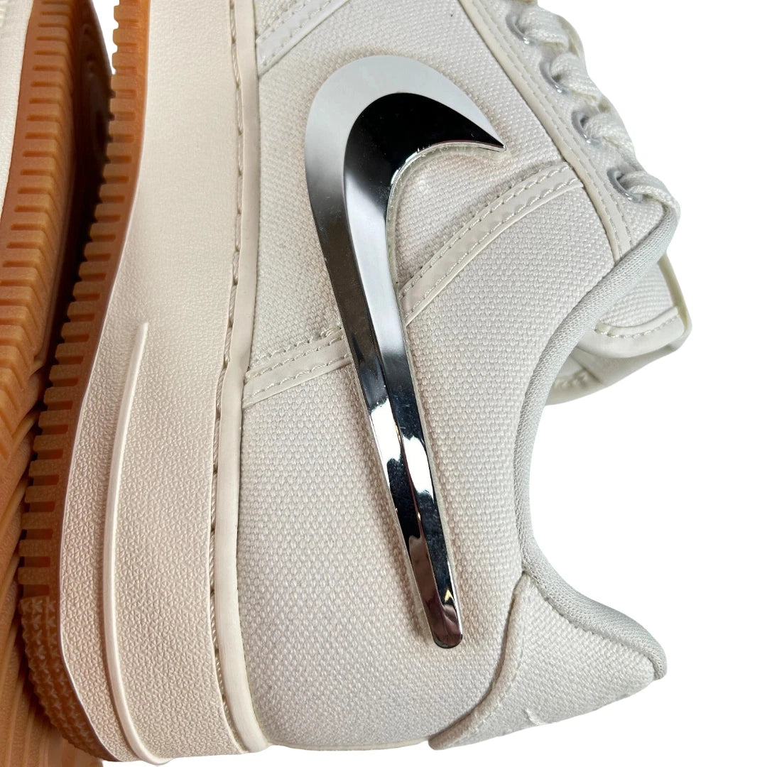 AQ4211 101 Nike Air Force 1 Low Travis Scott Sail - 9 M (Discoloration Around Swooshes)