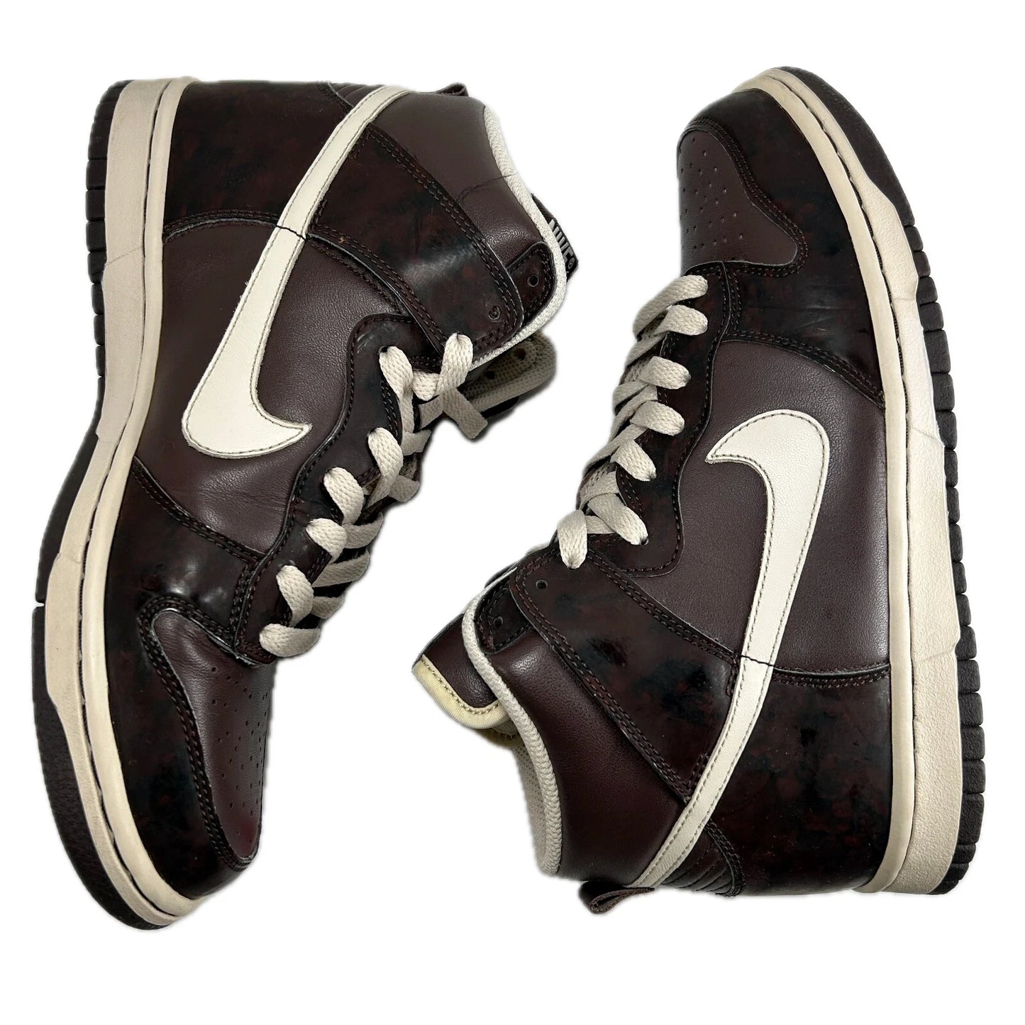 312786 223 Nike Dunk High Woodgrain (2006) [USED] - 8 M (Used)