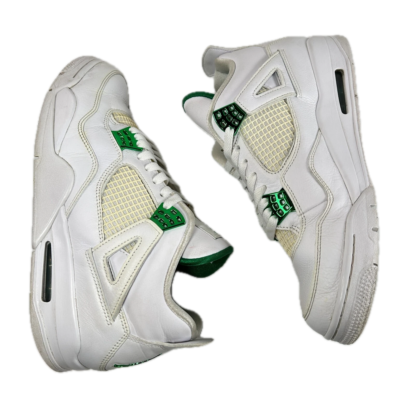 CT8527 113 Jordan 4 Retro Metallic Green [USED] - 11.5 M (Used)