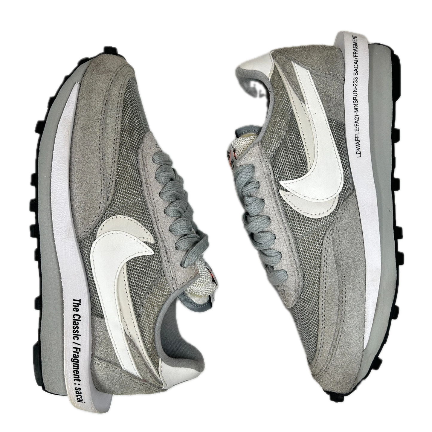 DH2684 001 Nike LD Waffle SF sacai Fragment Grey [USED] - 7.5 M (Used)