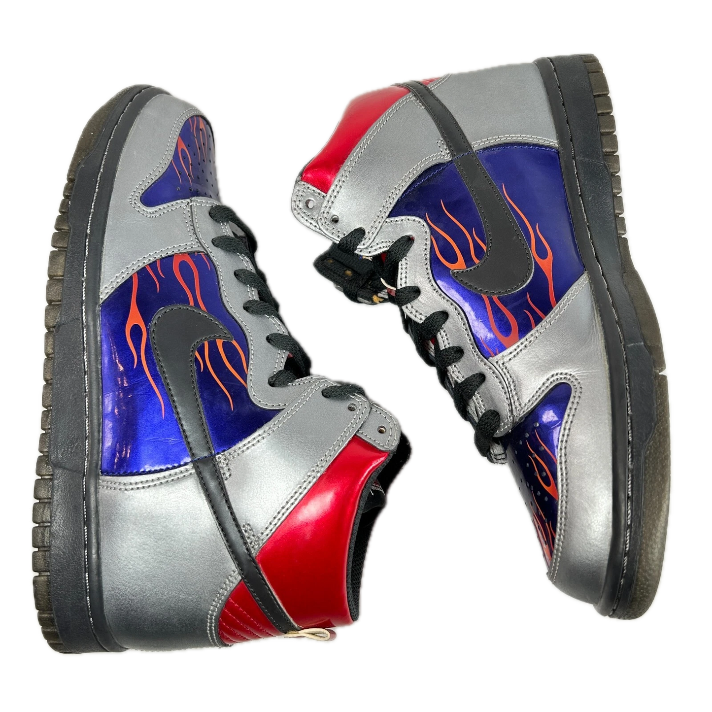 308319 001 Nike Dunk High Transformers Optimus Prime (GS) [USED] - 7 Y (Used) (Soles Separating)