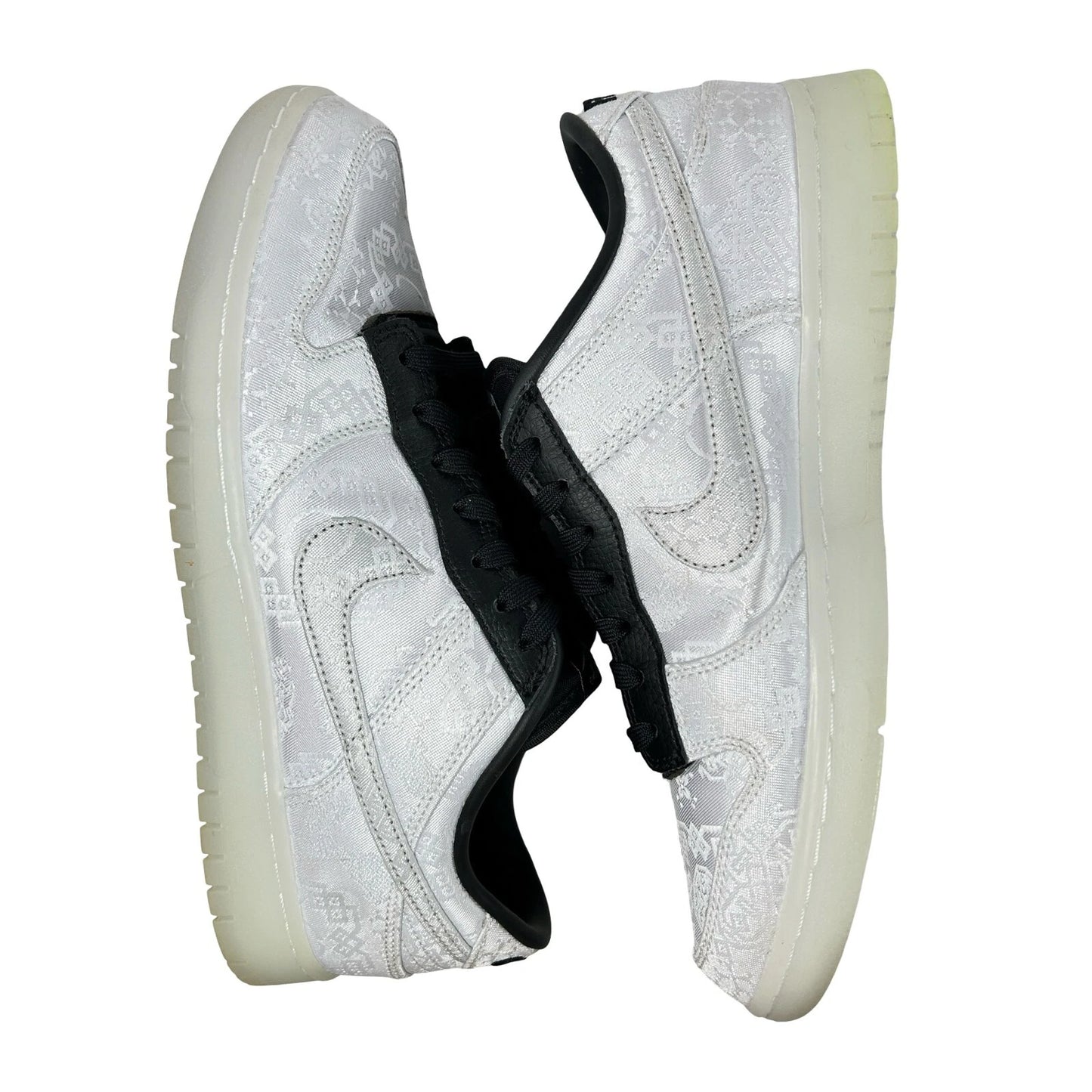 FN0315 110 Nike Dunk Low CLOT Fragment White [USED] - 10.5 M (Used)