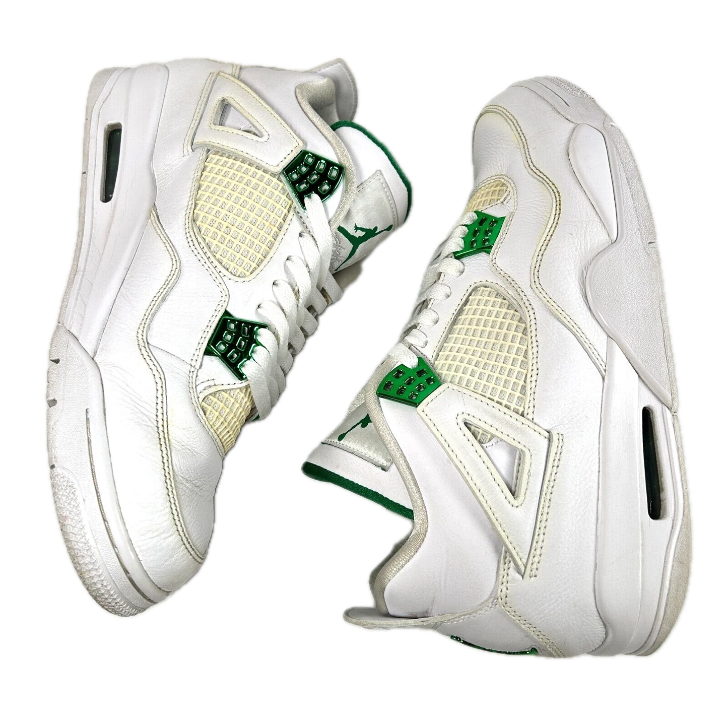 CT8527 113 Jordan 4 Retro Metallic Green [USED] - 11.5 M (Used)