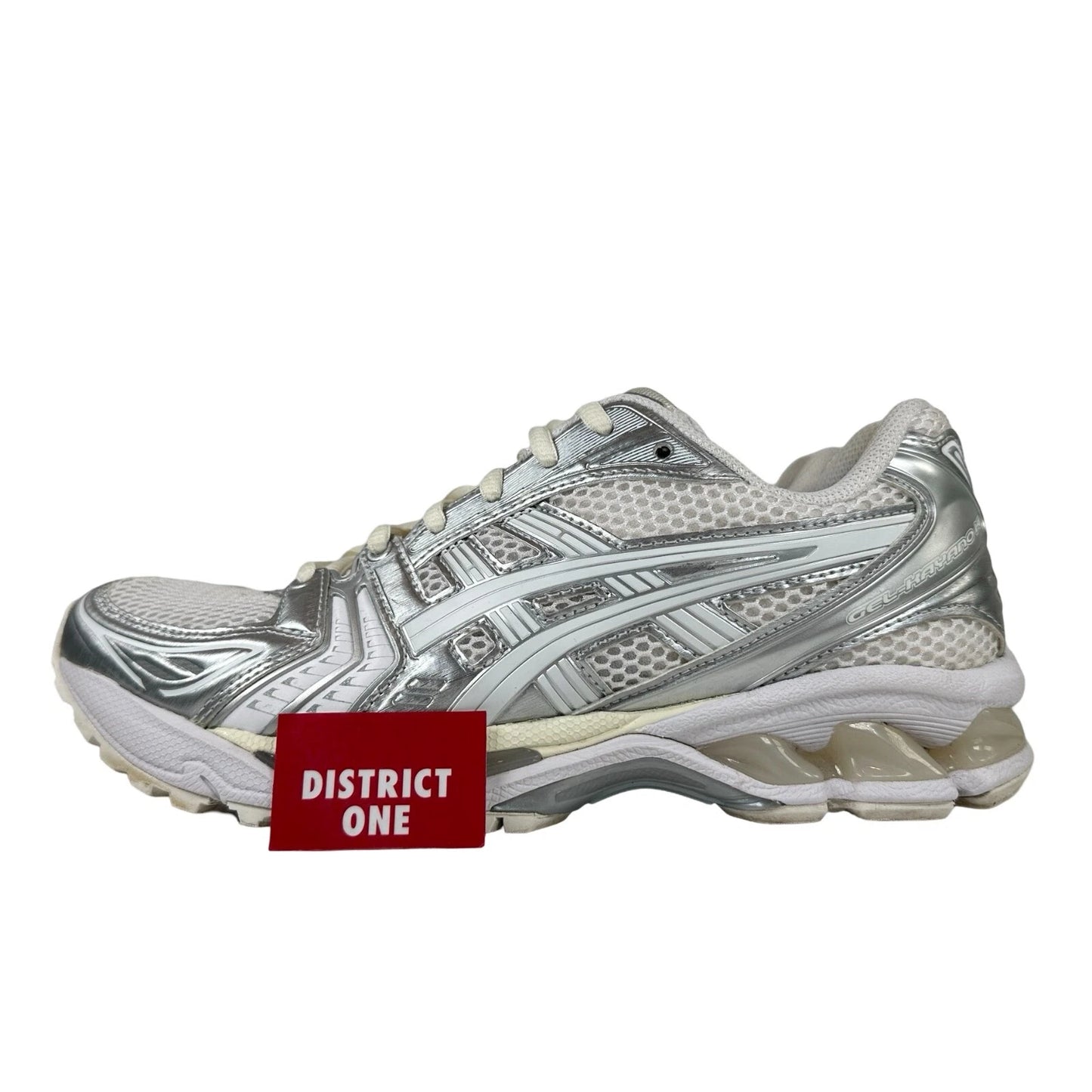 1201A457 100 ASICS Gel-Kayano 14 JJJJound Silver White [USED] - 7 M (Used)