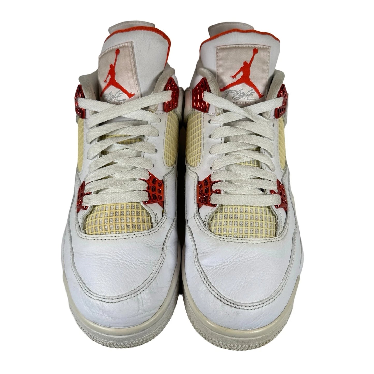 CT8527 118 Jordan 4 Retro Metallic Orange [USED] - 10 M (Used) (Replace Box)
