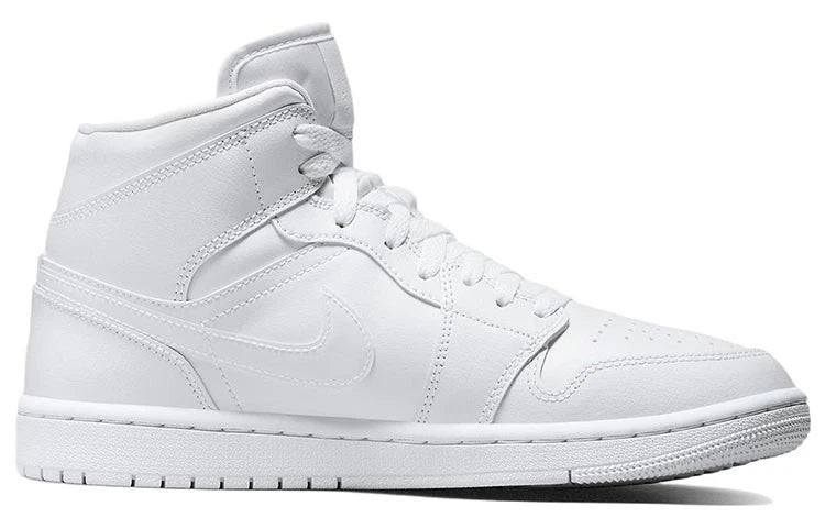 DV0991 111 Air Jordan Mid Triple White (2022) (Women's)