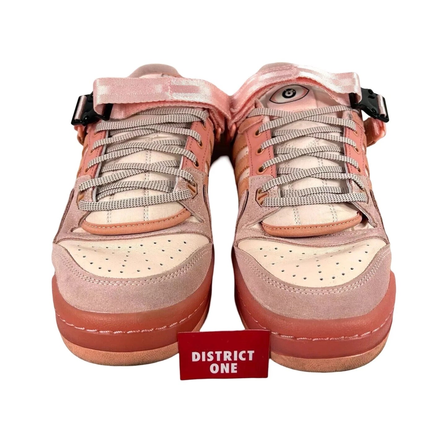 GW0265 Adidas Forum Low Bad Bunny Pink Easter [USED] - 10.5 M (Used)