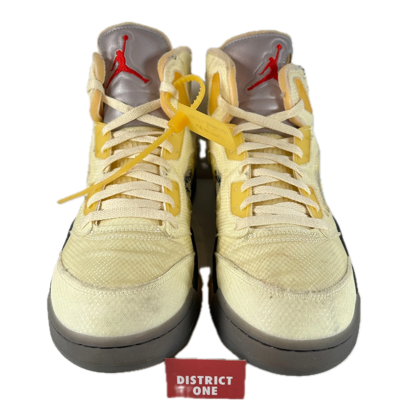 DH8565 100 Jordan 5 Off-White Sail [USED] - 14 M (Used) (No Box)
