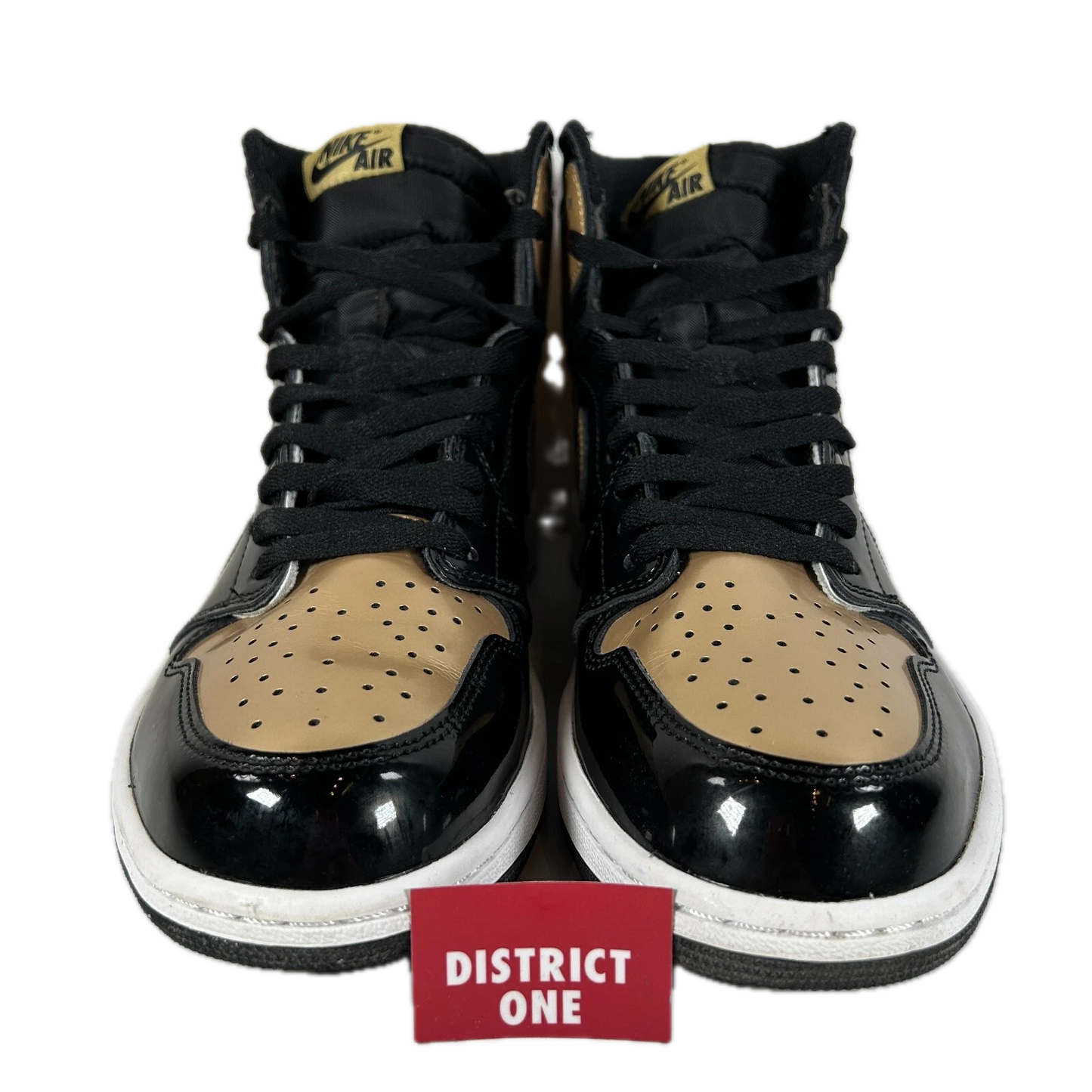 861428 007 Jordan 1 Retro High NRG Patent Gold Toe [USED] - 11 M (Used8)