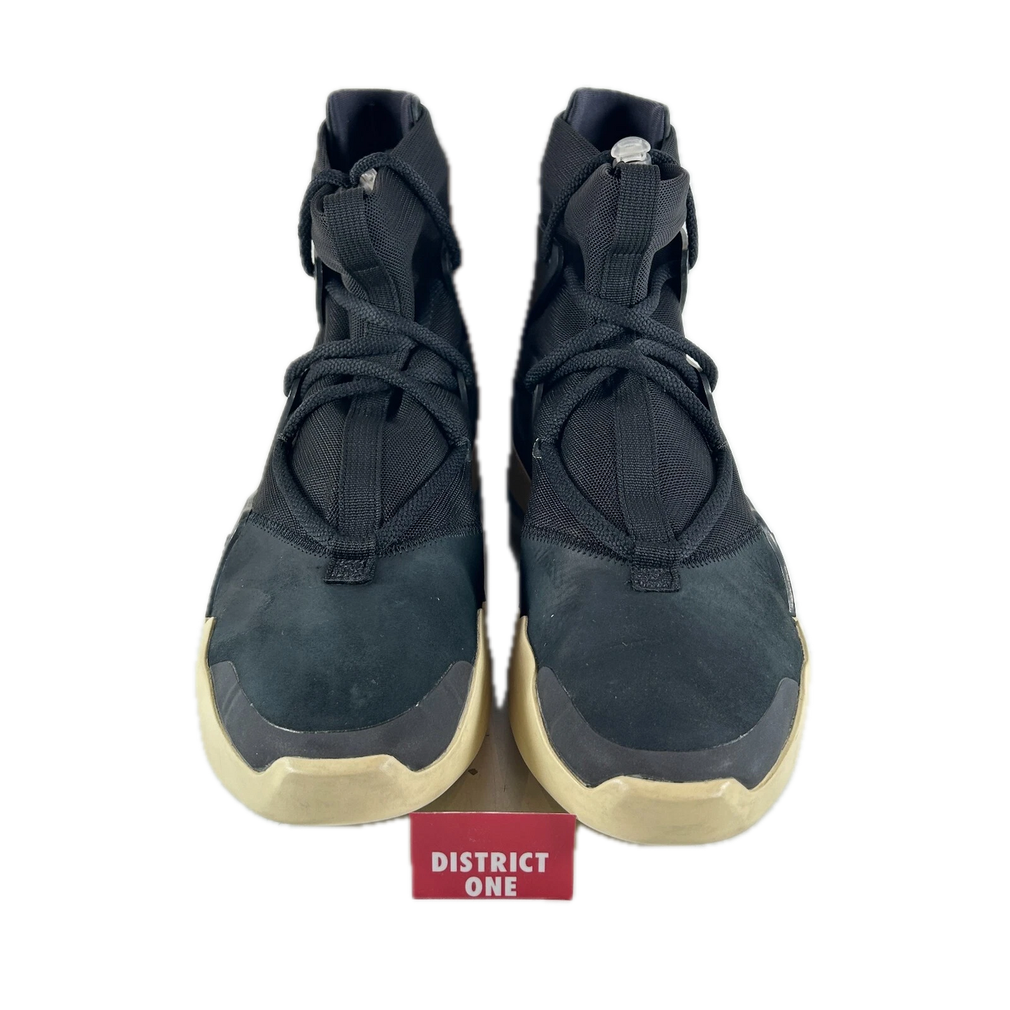 AR4237 001 Nike Air Fear Of God 1 Black [USED] - 10 M (Used)