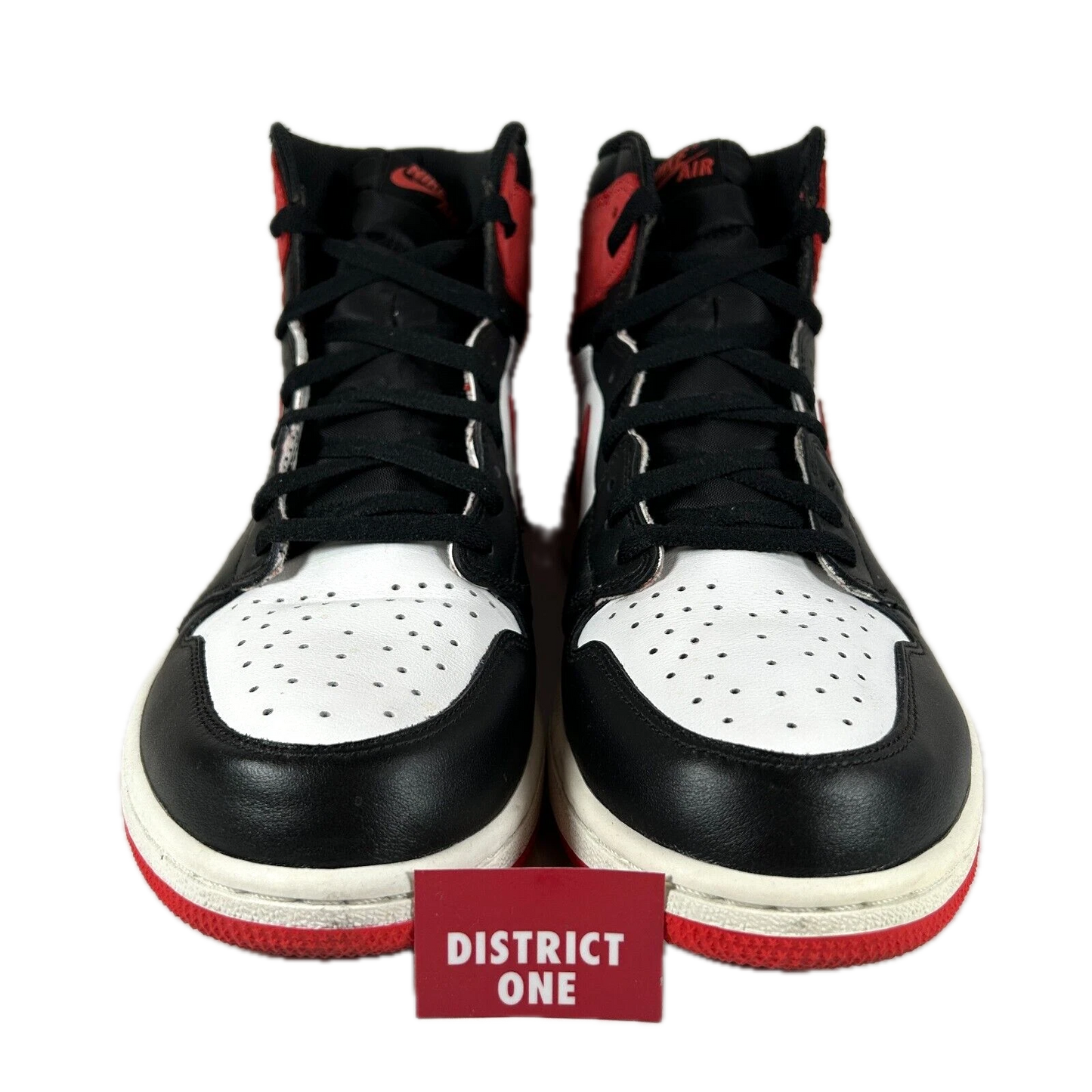 555088 112 Jordan 1 Retro High Track Red [USED] - 12 M (Used) (No Box)