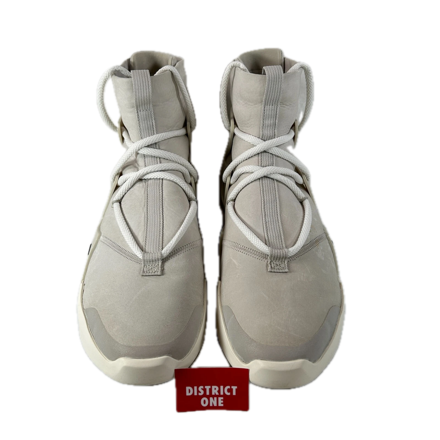 AR4237 002 Nike Air Fear Of God 1 Light Bone [USED] - 10 M (Used)
