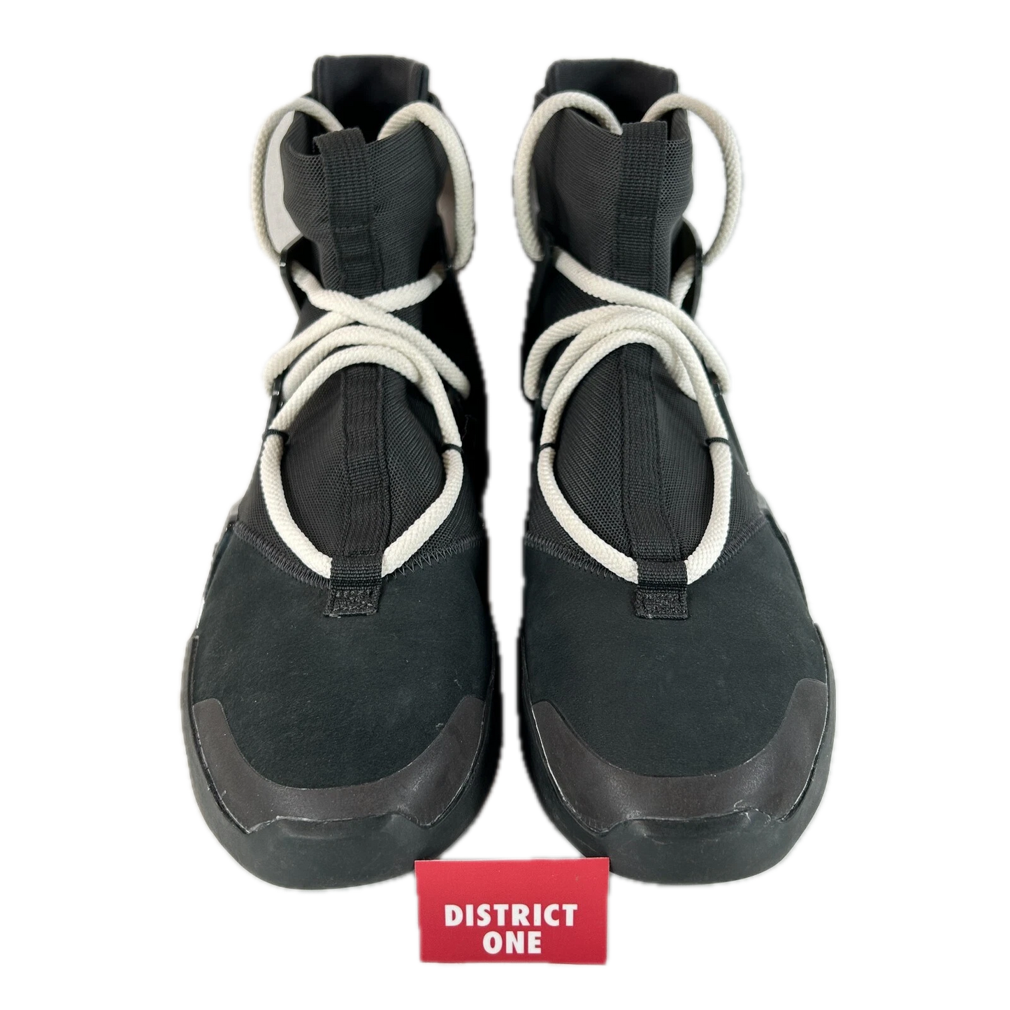 AR4237 005 Nike Air Fear of God 1 Triple Black [USED] - 9.5 M (Used2)