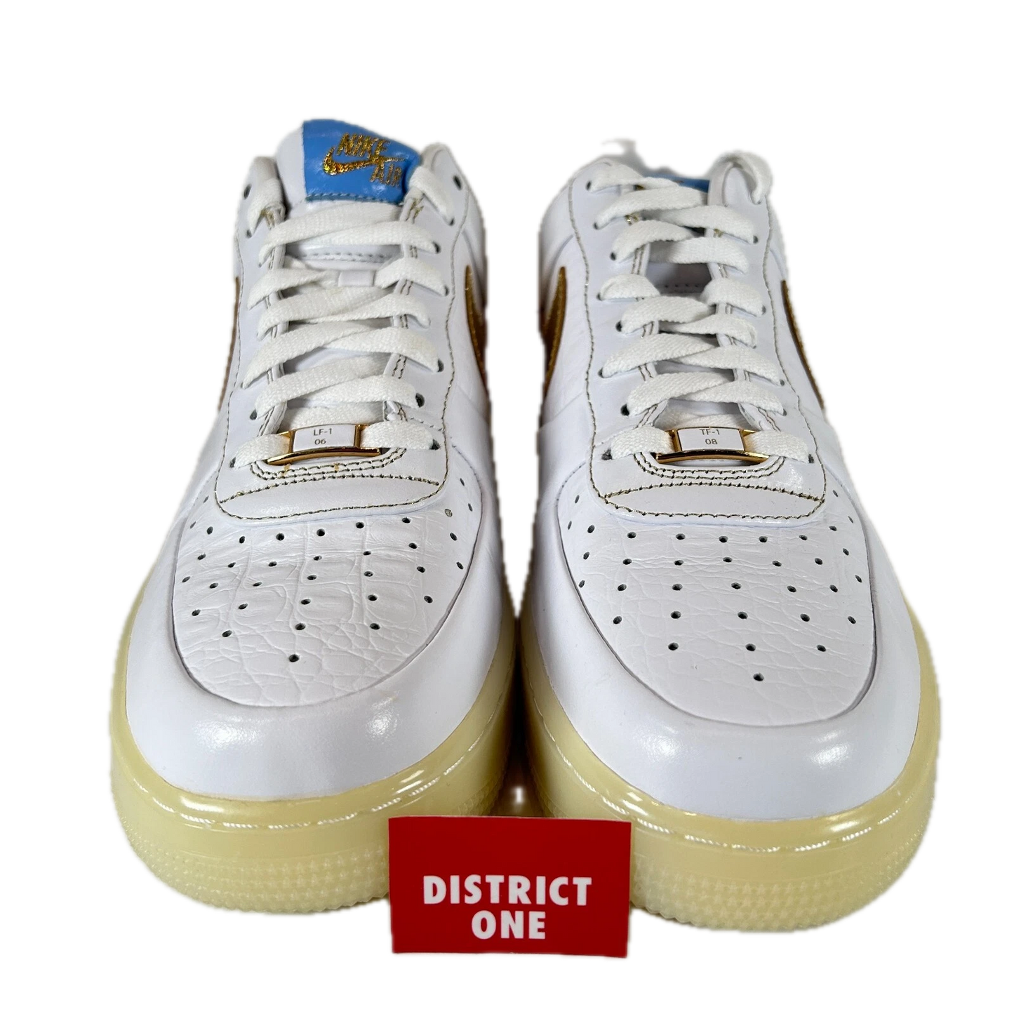352633 171 Nike Air Force 1 Low Supreme Rio Ferdinand 2009 [CONDITIONAL] - 11 M (Yellowing)