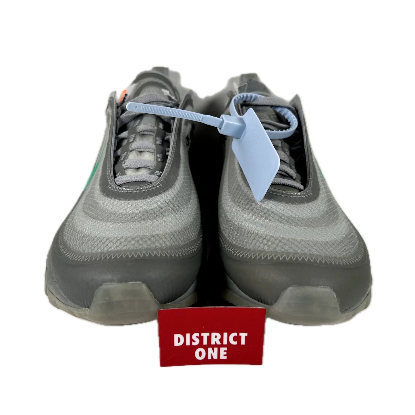 AJ4585 101 Nike Air Max 97 Off-White Menta [CONDITIONAL] - 8 M (Discoloration) (Replace Box)