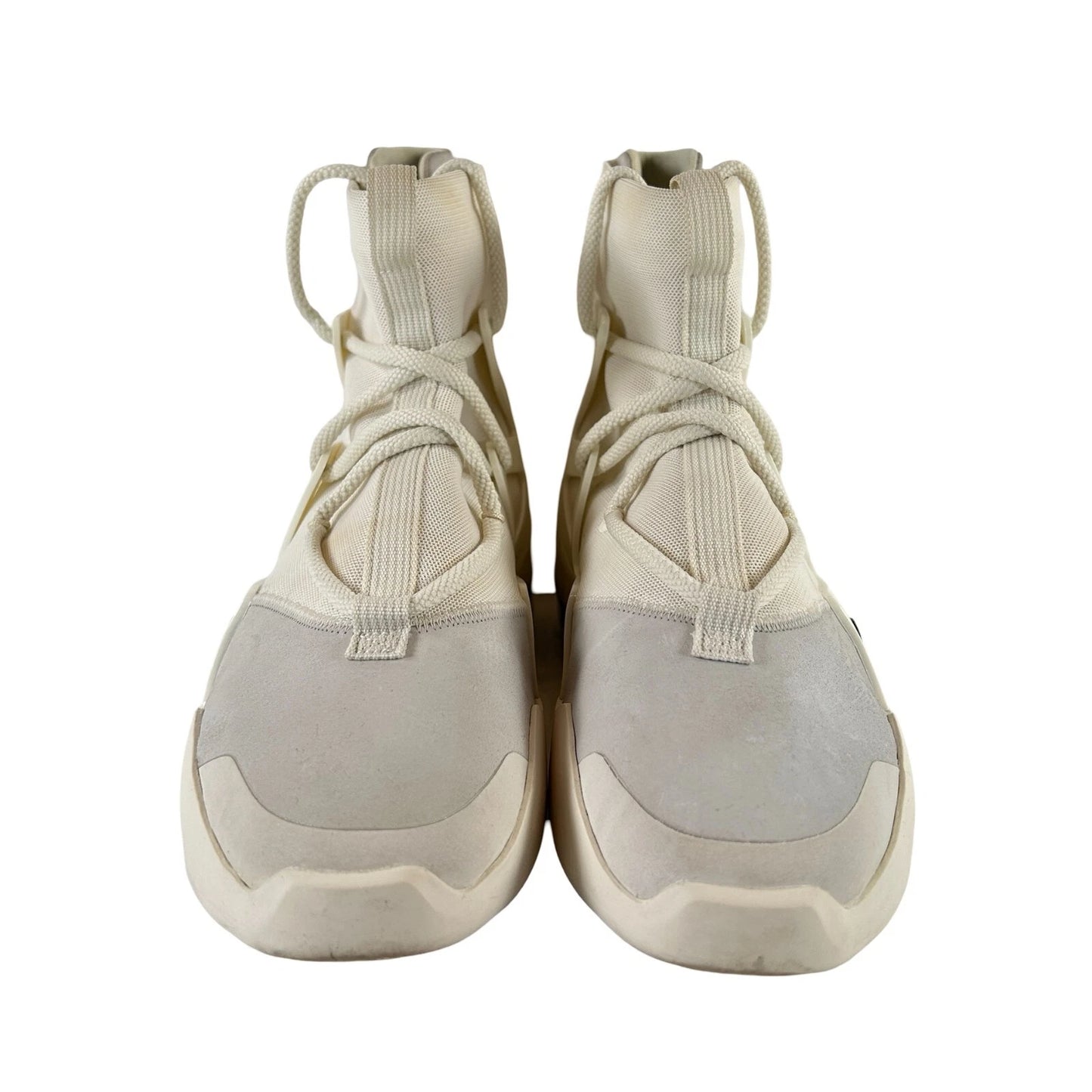 AR4237 100 Nike Air Fear Of God 1 Sail Black [USED] - 9 M (Used)