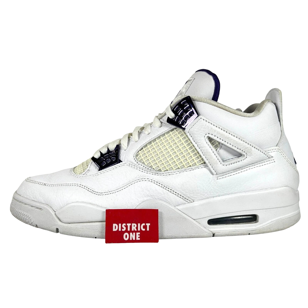 CT8527 115 Jordan 4 Retro Metallic Purple [USED] - 13 M (Used)