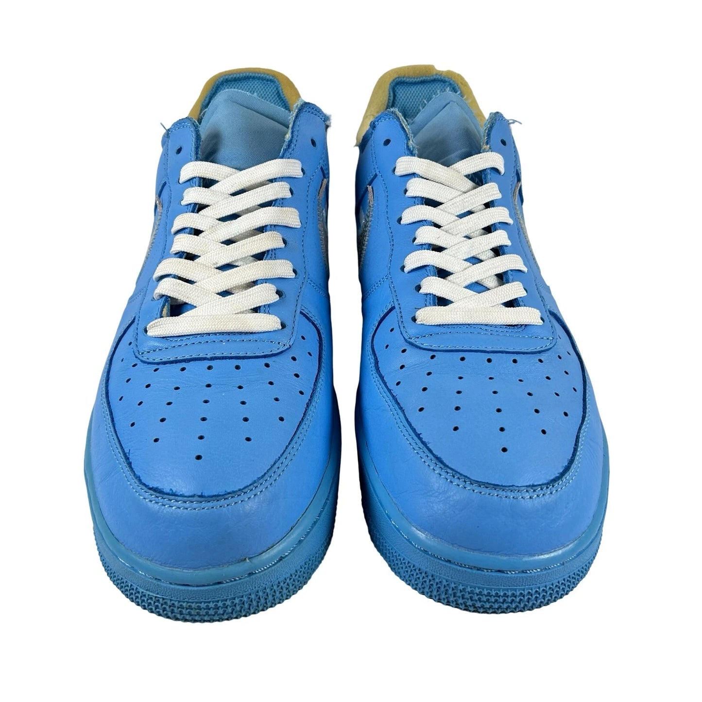 CI1173 400 Off White Nike Air Force 1 Low '07 MCA University Blue [USED] - 11 M (Used) (Replace Box)