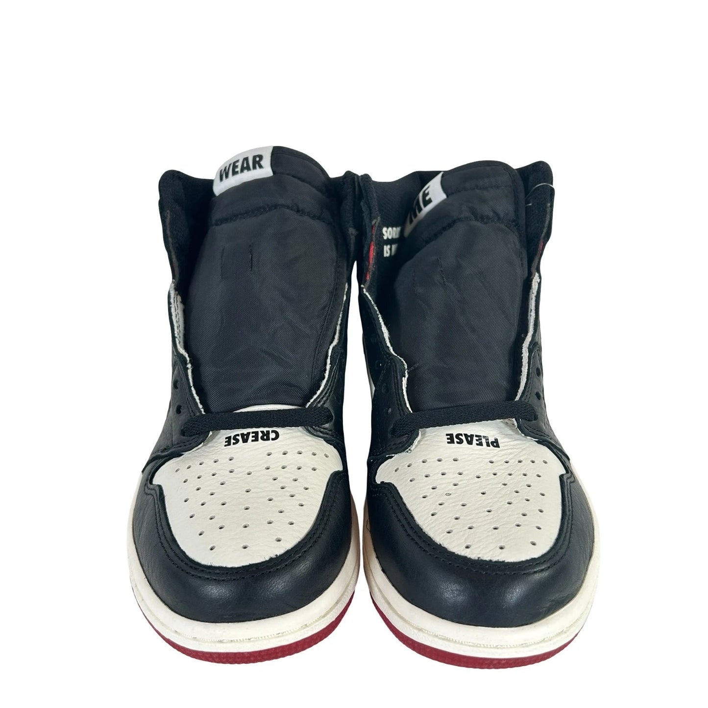 861428 106 Jordan 1 Retro High Not for Resale Varsity Red [CONDITIONAL] - 8 M (Yellowing) (Replace Box)