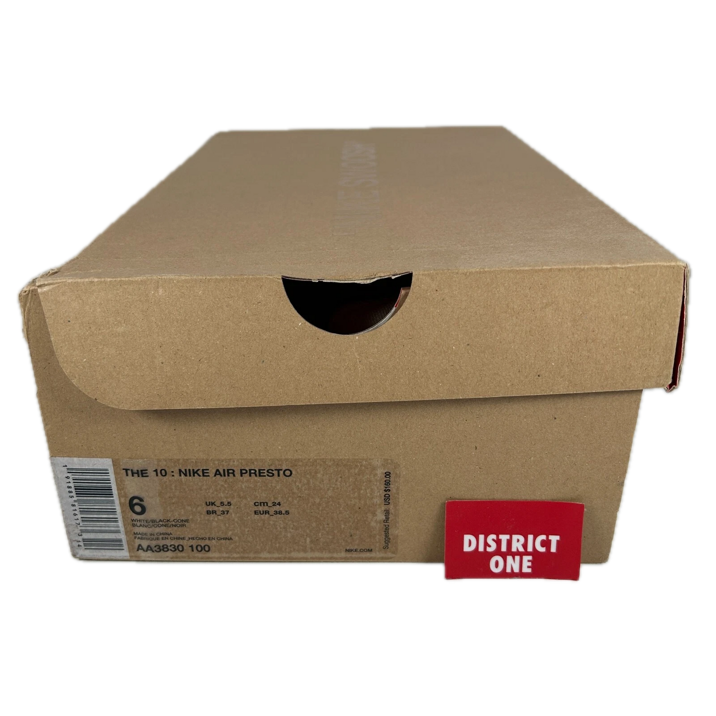 AA3830 100 Nike Air Presto Off-White White [USED] - 6 M (VNDS)