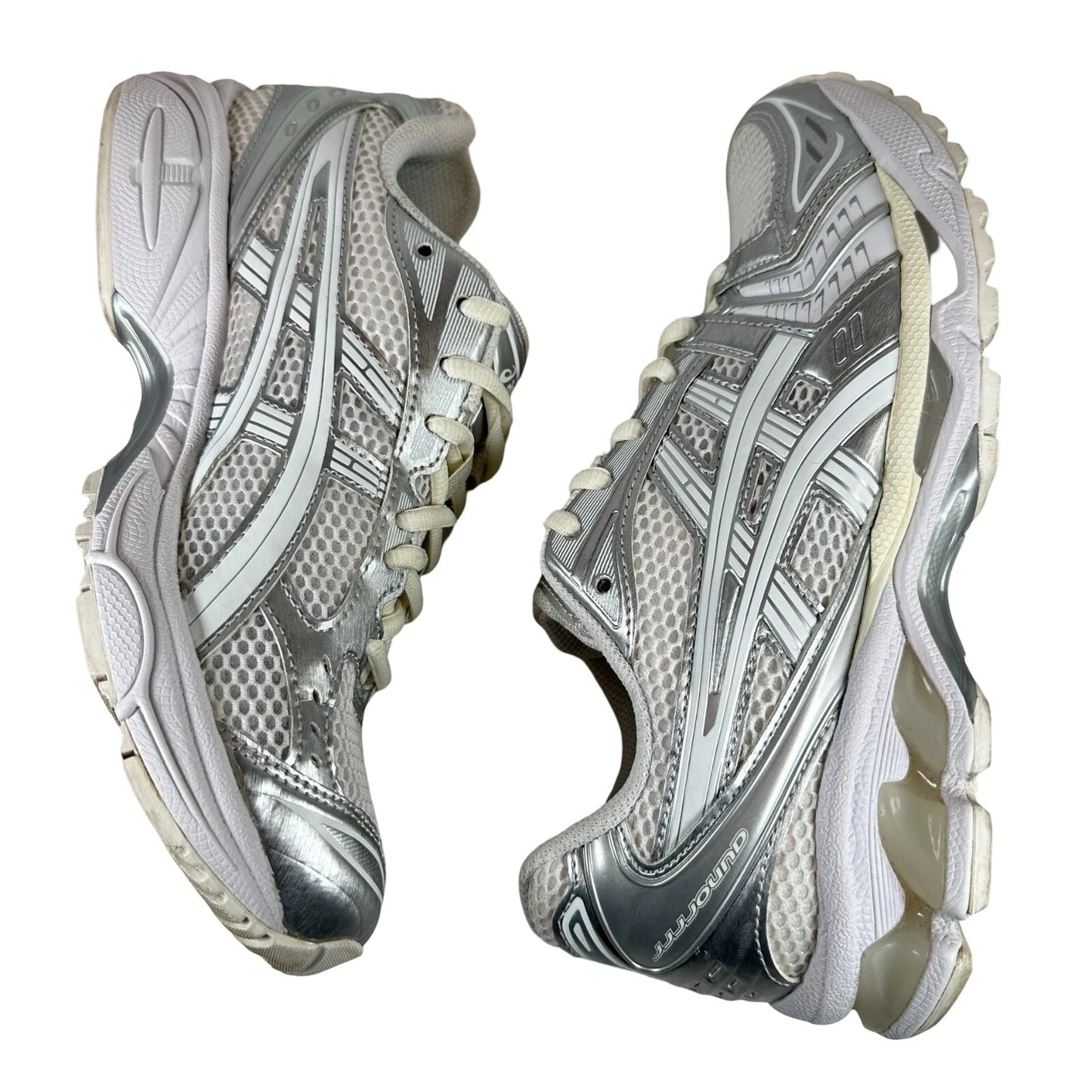 1201A457 100 ASICS Gel-Kayano 14 JJJJound Silver White [USED] - 7 M (Used)