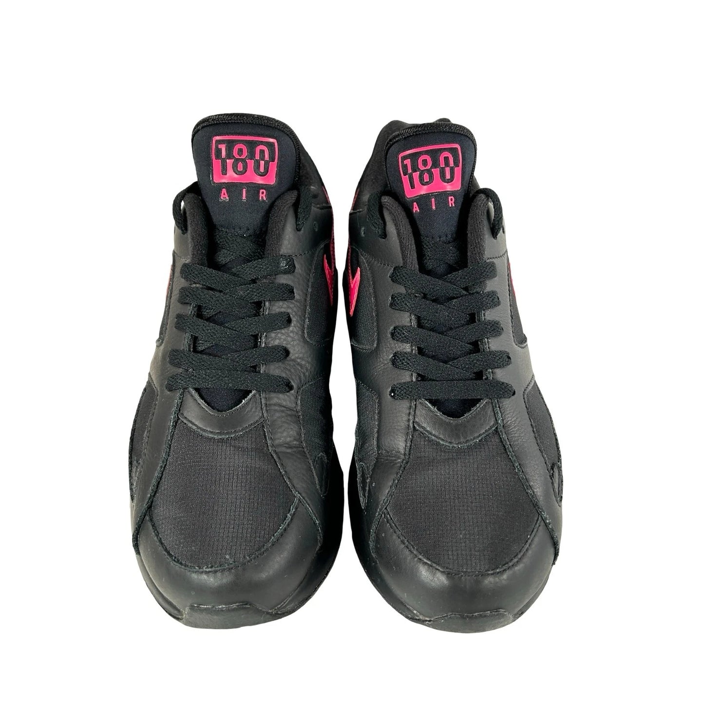 AQ9974 001 Nike Air Max 180 Black Pink Blast [USED] - 9 M (Used)