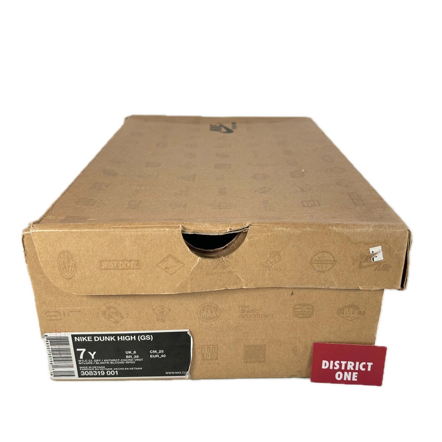 308319 001 Nike Dunk High Transformers Optimus Prime (GS) [USED] - 7 Y (Used) (Soles Separating)