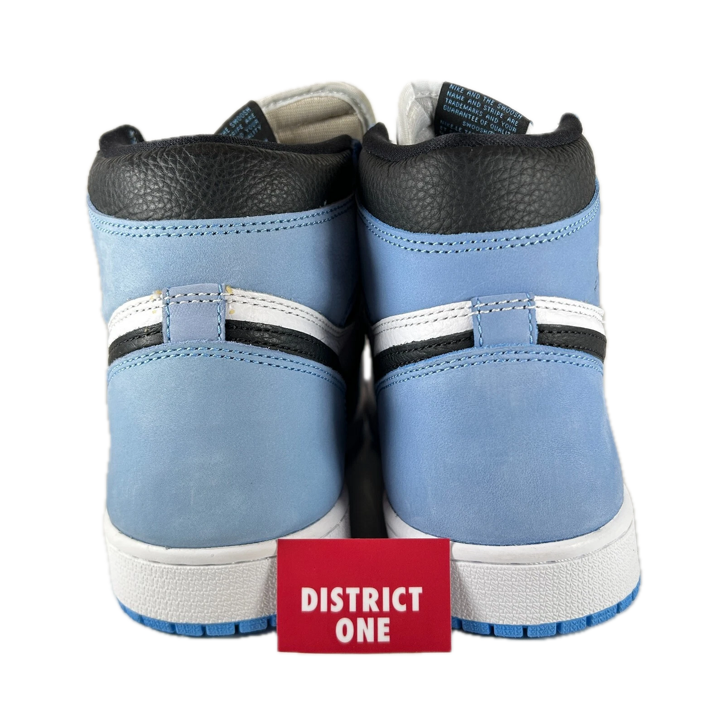 555088 134 Jordan 1 University Blue - 10 M (Left Shoe Discolored) (Replace Box)
