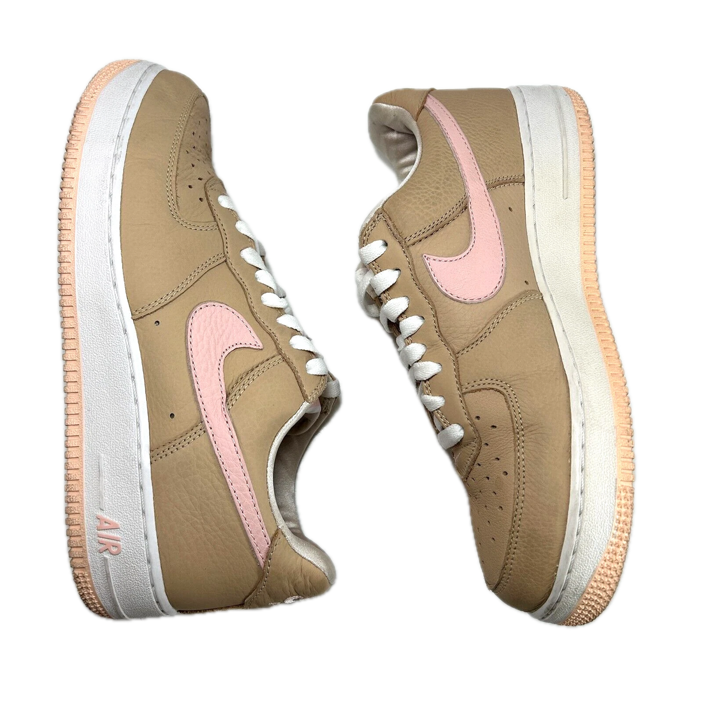 845053 201 Nike Air Force 1 Low Linen (2016/2024) [USED] - 8 M (Used) (No Box)