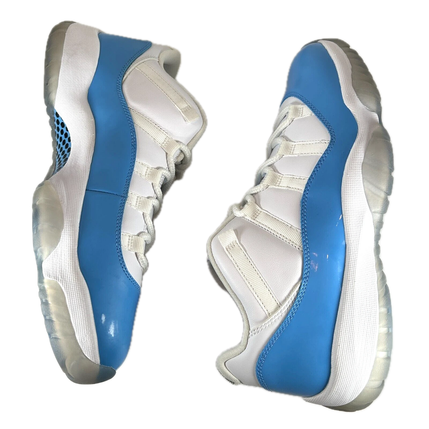 528895 106 Jordan 11 Retro Low University Blue (2017) - 11 M (Yellowing)