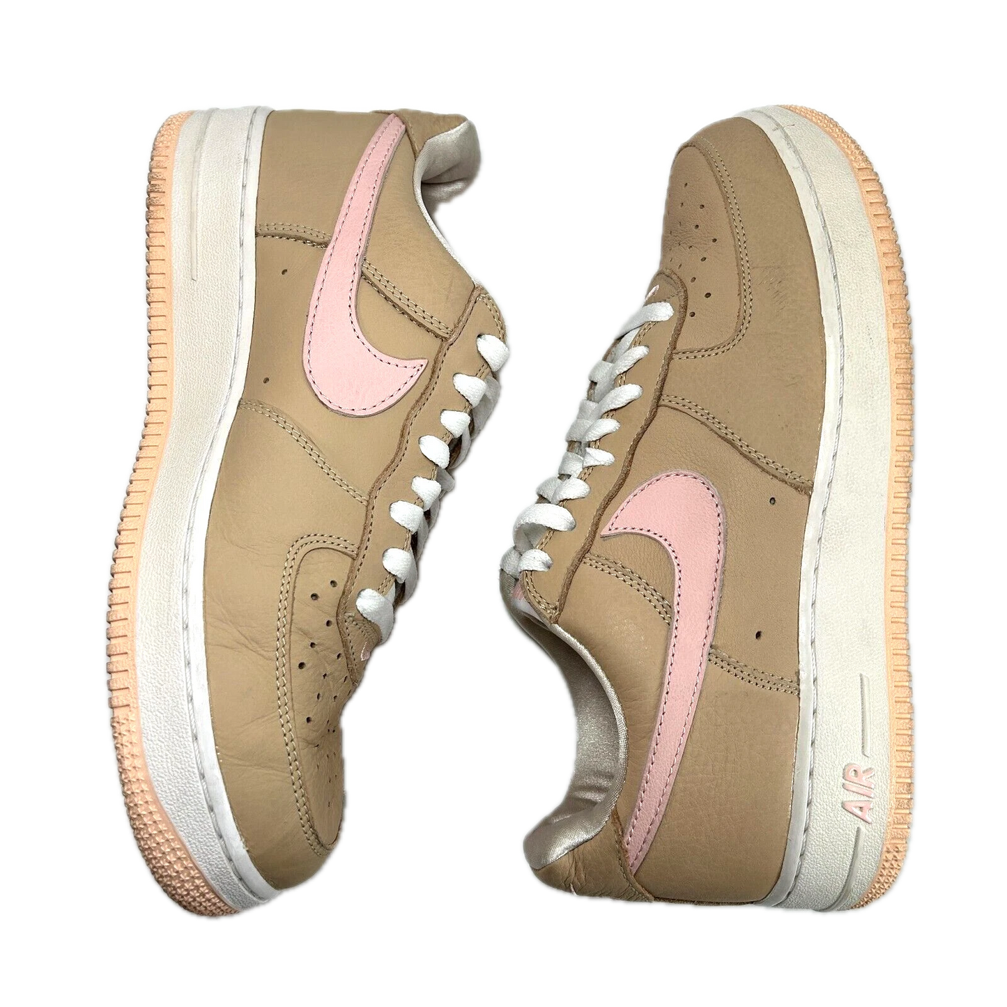 845053 201 Nike Air Force 1 Low Linen (2016/2024) [USED] - 8 M (Used) (No Box)