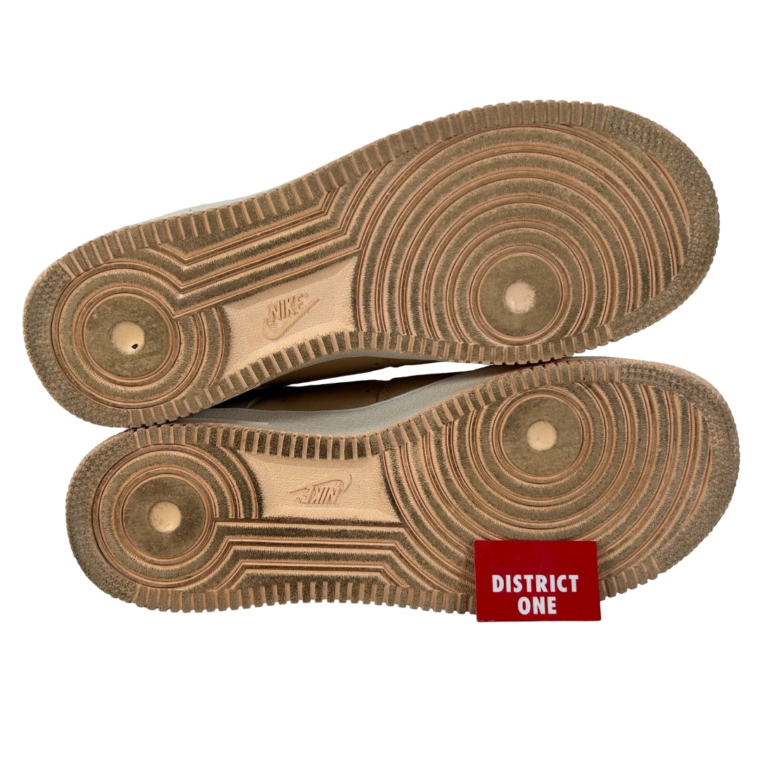 845053 201 Nike Air Force 1 Low Linen (2016/2024) [USED] - 8 M (Used) (No Box)