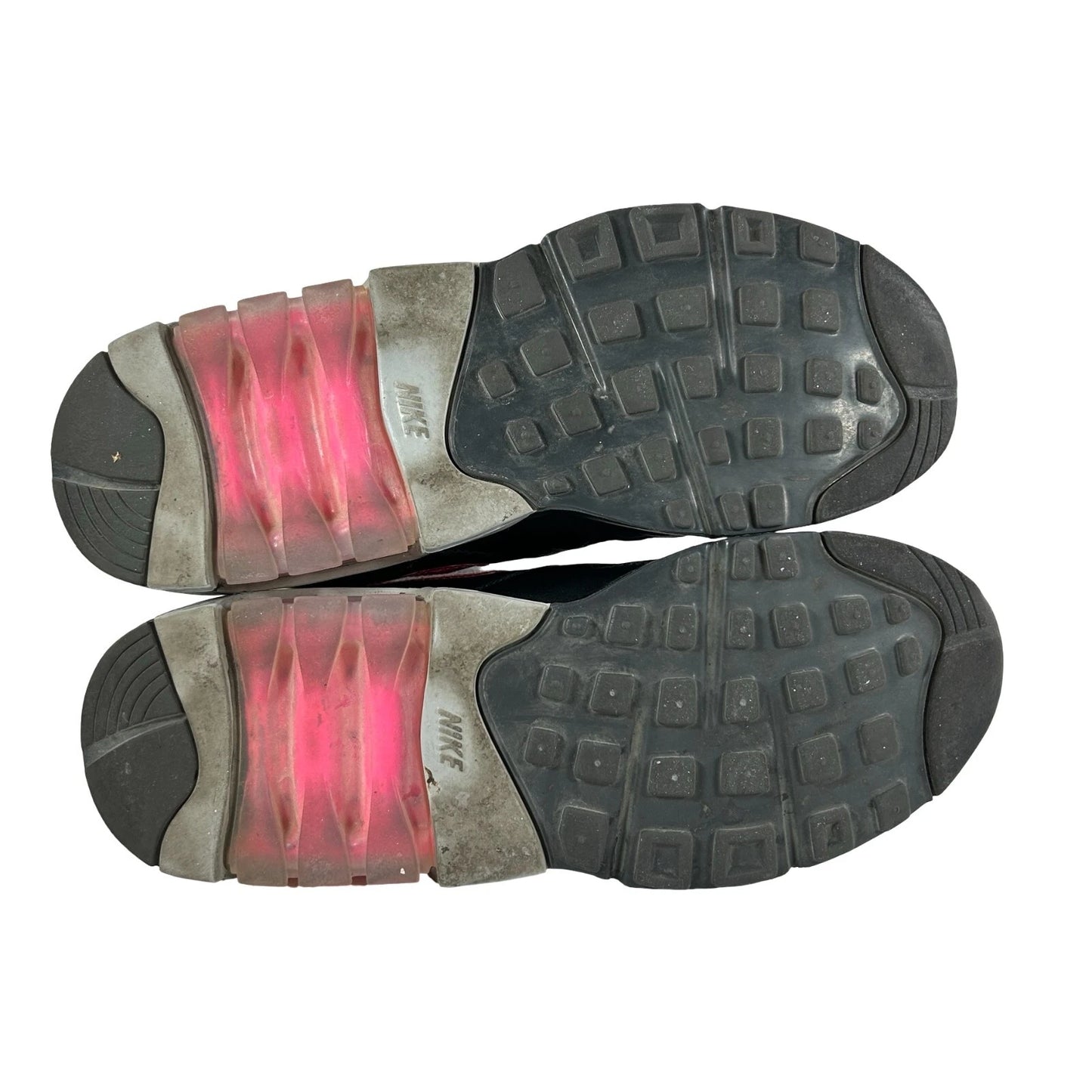 AQ9974 001 Nike Air Max 180 Black Pink Blast [USED] - 9 M (Used)