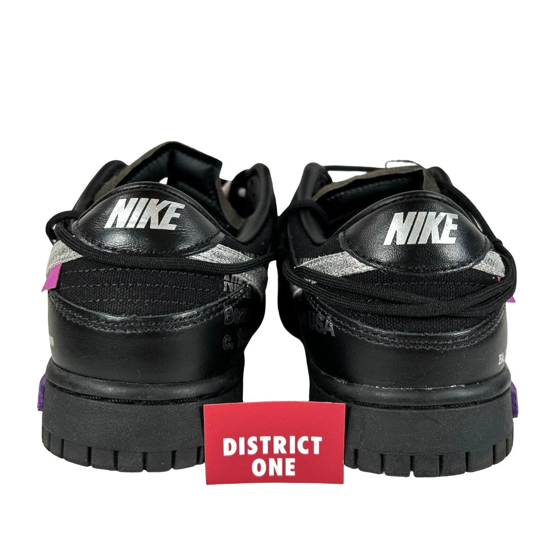 DM1602 001 Nike Dunk Low Off-White Lot 50 [USED] - 8 M (Used)