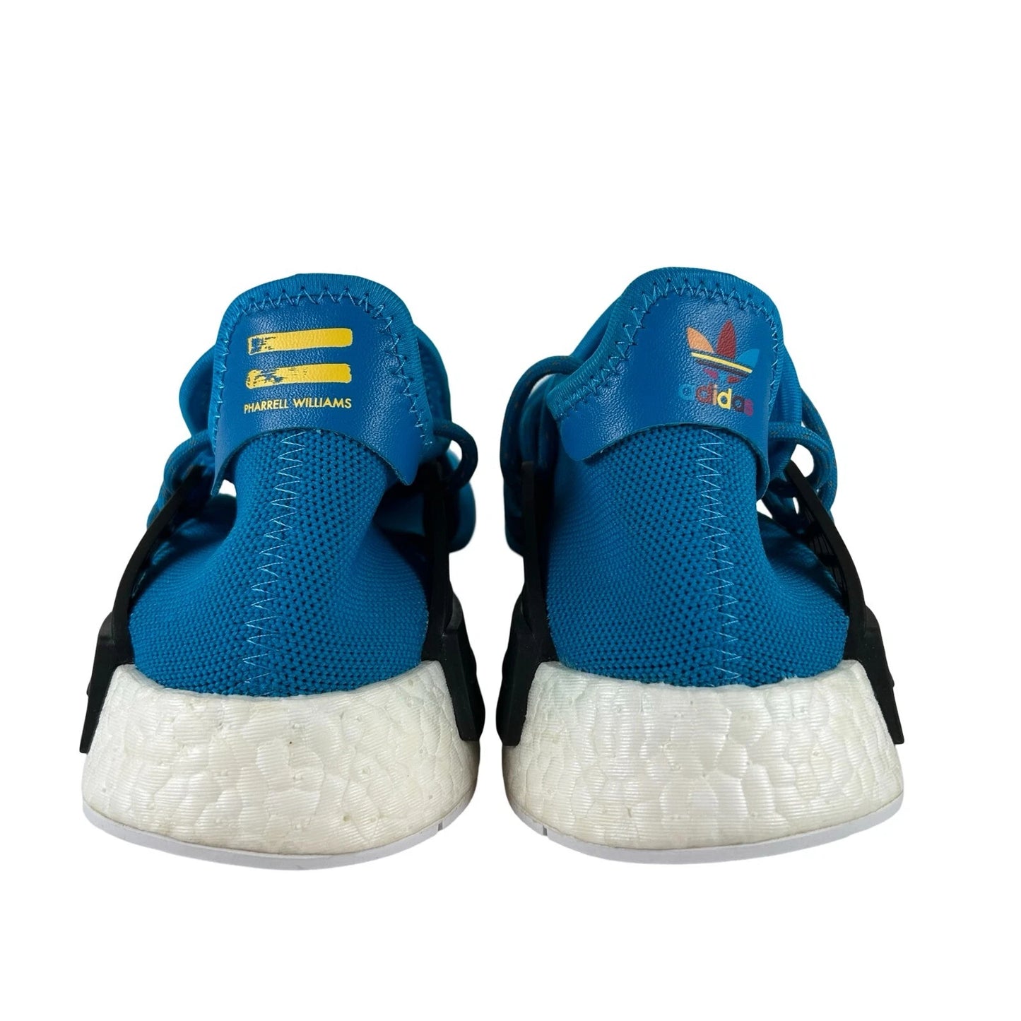 BB0618 adidas NMD HU Pharrell Human Being Sharp Blue [CONDITIONAL] - 8 M (Midsoles Yellowing)