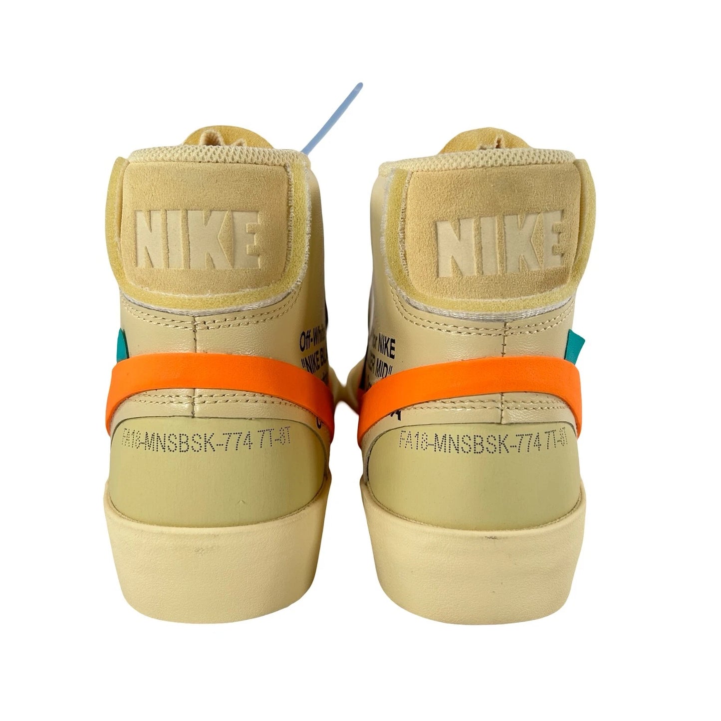 AA3832 700 Nike Blazer Mid Off-White All Hallow's Eve [CONDITIONAL] - 8.5 M (Replace Box) (No Extra Laces)
