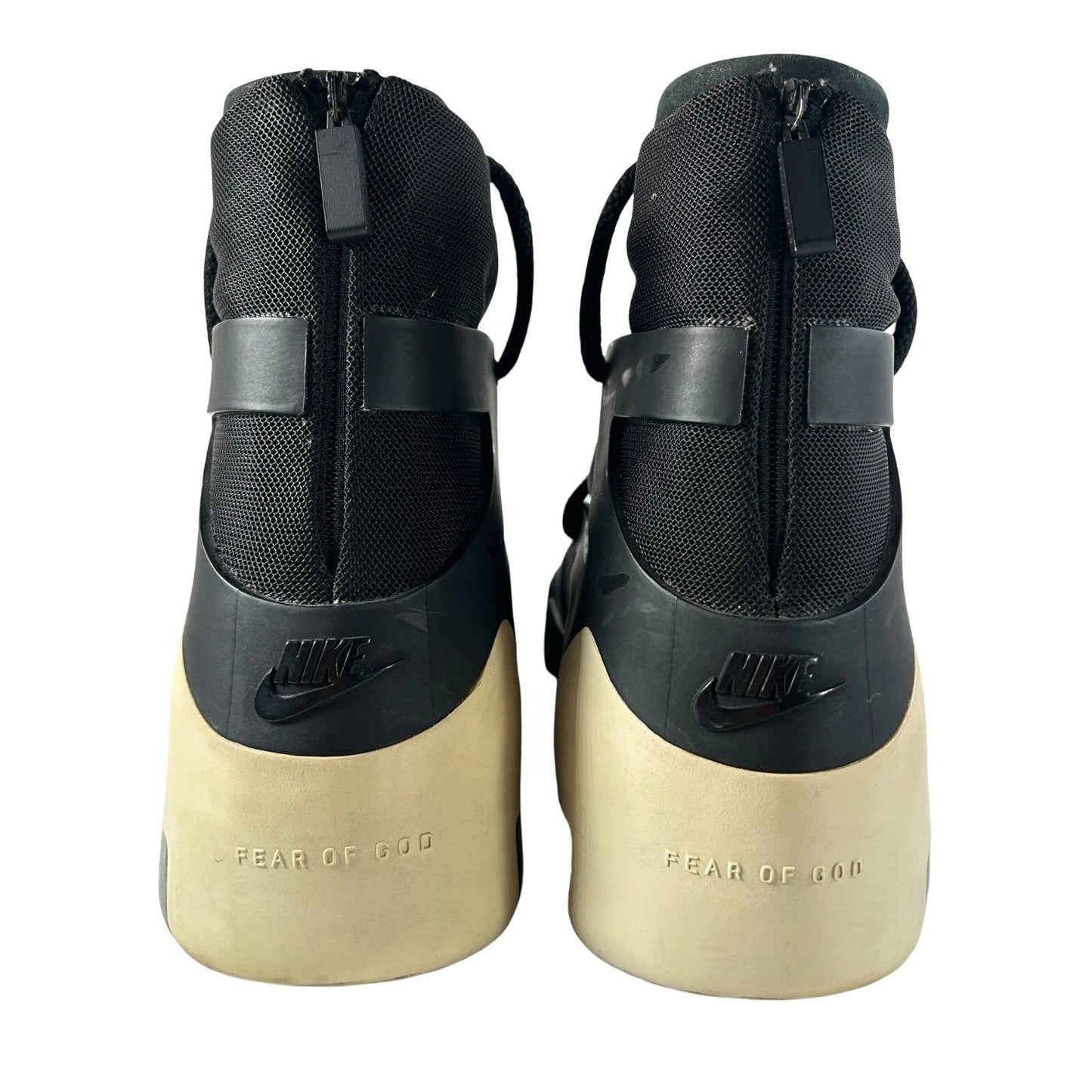 AR4237 001 Nike Air Fear Of God 1 Black [USED] - 7 M (Used)