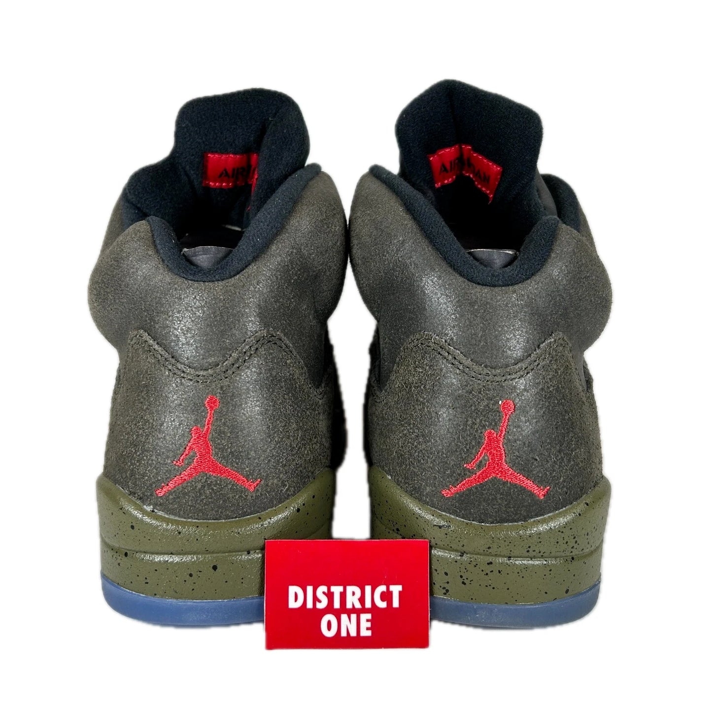 626971 350 Jordan 5 Retro Fear Pack (2013) [CONDITIONAL] - 8 M (Soles Yellowing)