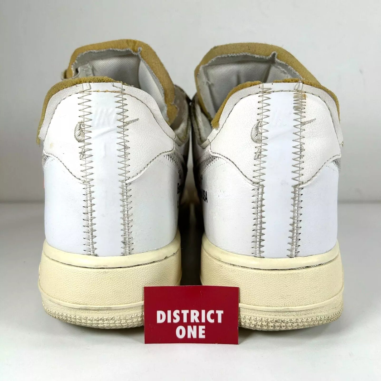 AO4297 100 Off White x Nike Air Force 1 ComplexCon Exclusive AF100 [USED] - 12 M (Used)