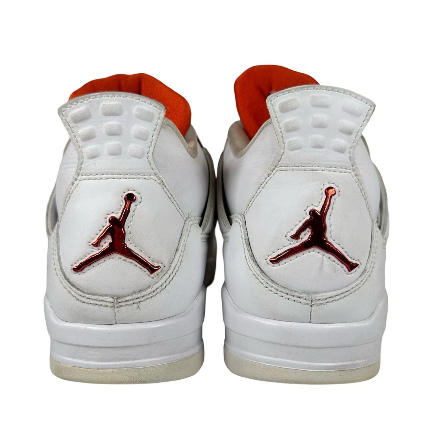 CT8527 118 Jordan 4 Retro Metallic Orange [USED] - 10 M (Used) (Replace Box)