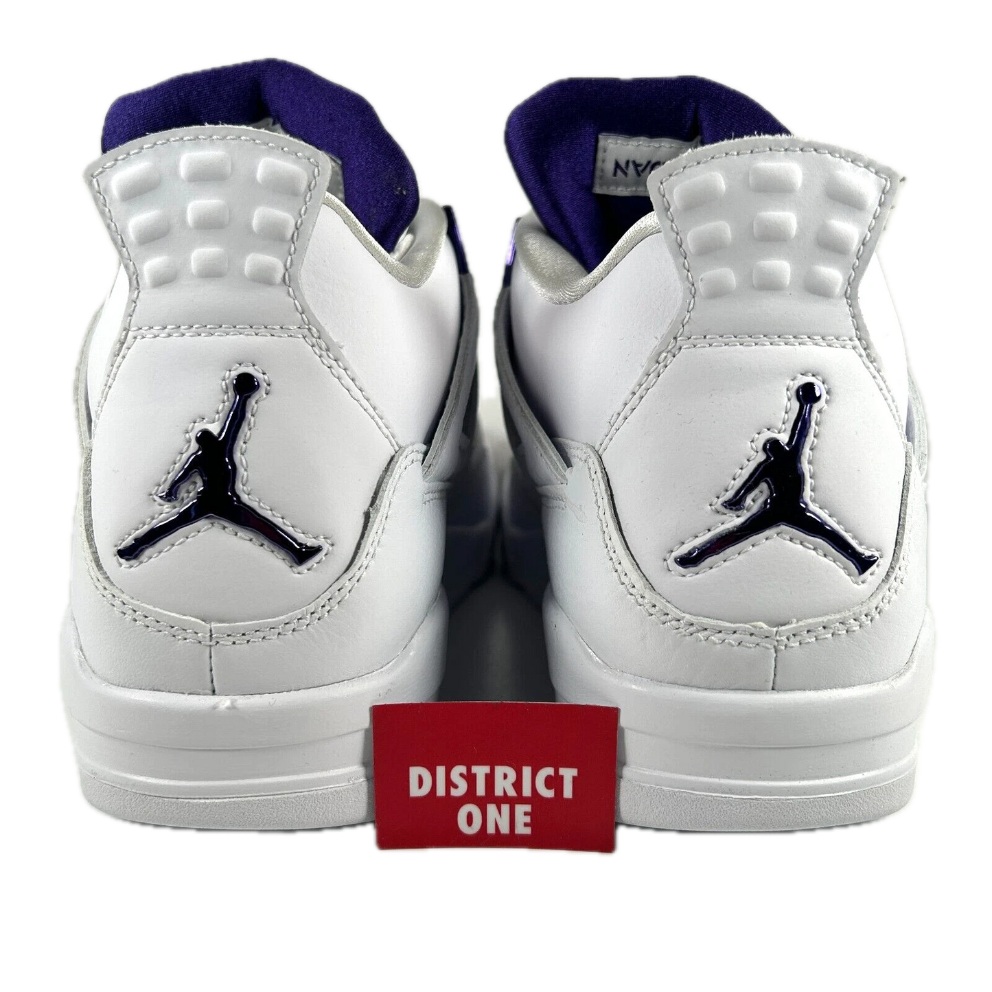 CT8527 115 Jordan 4 Retro Metallic Purple [CONDITIONAL] - 12 M (Yellowing)