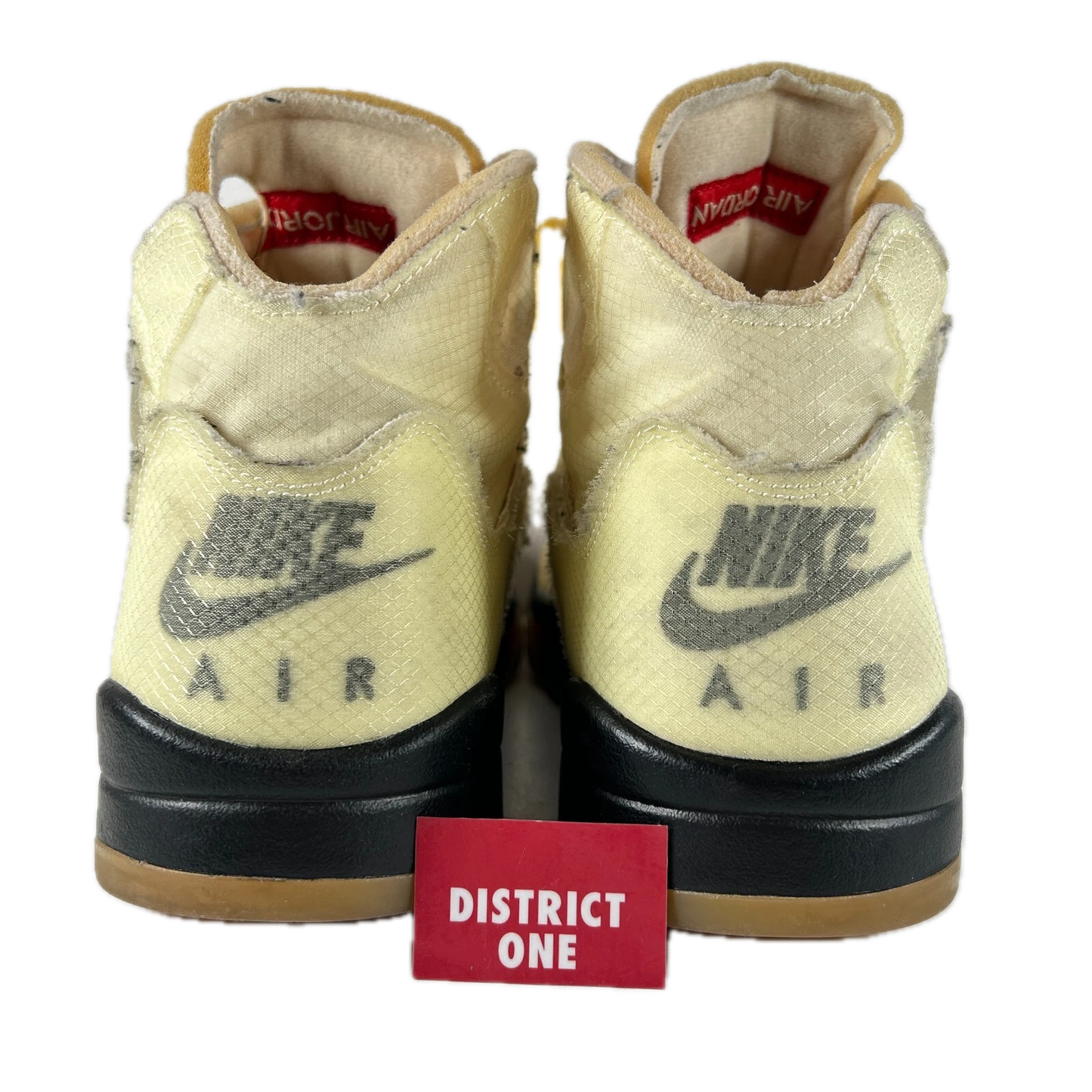 DH8565 100 Jordan 5 Off-White Sail [USED] - 14 M (Used) (No Box)