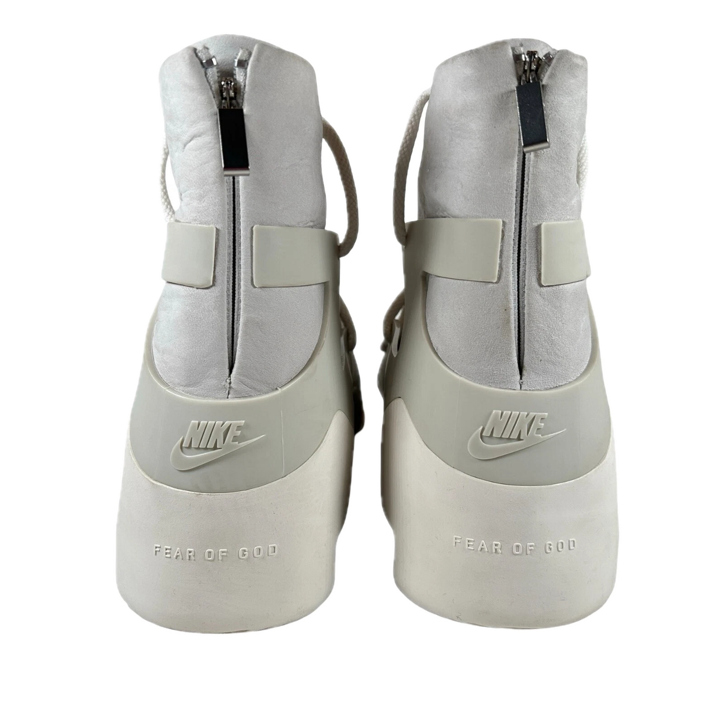 AR4237 002 Nike Air Fear Of God 1 Light Bone [USED] - 11 M (Used)