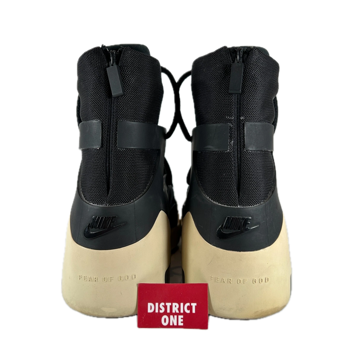 AR4237 001 Nike Air Fear Of God 1 Black [USED] - 11 M (Used)
