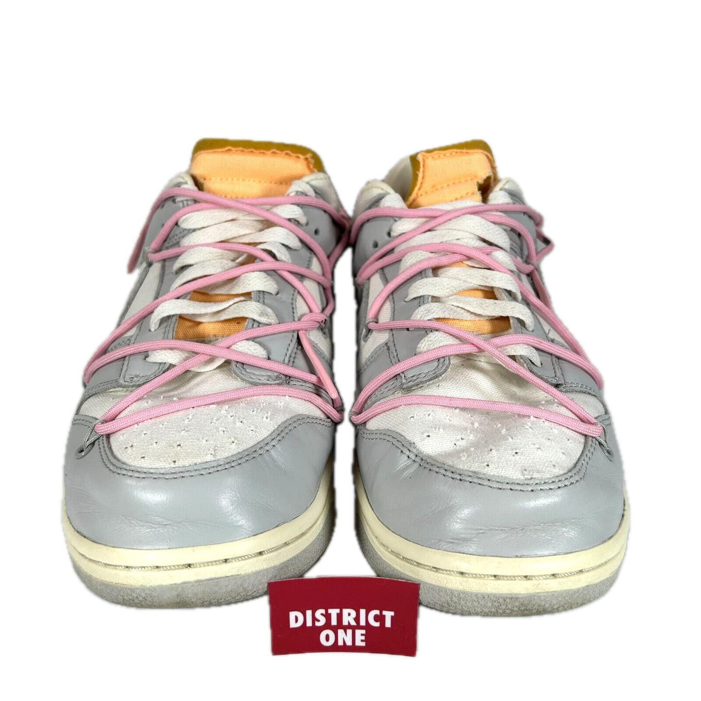 DM1602 109 Nike Dunk Low Off-White Lot 9 [USED] - 12 M (Used)