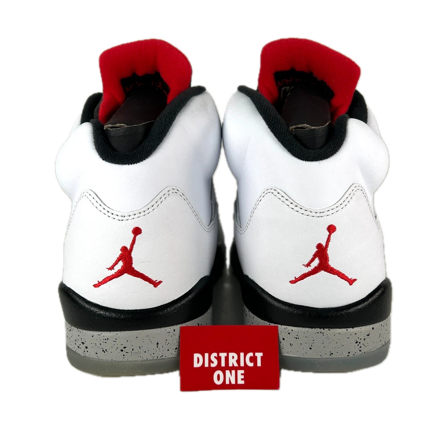 136027 104 Jordan 5 Retro White Cement [CONDITIONAL] - 9.5 M (Yellowing)