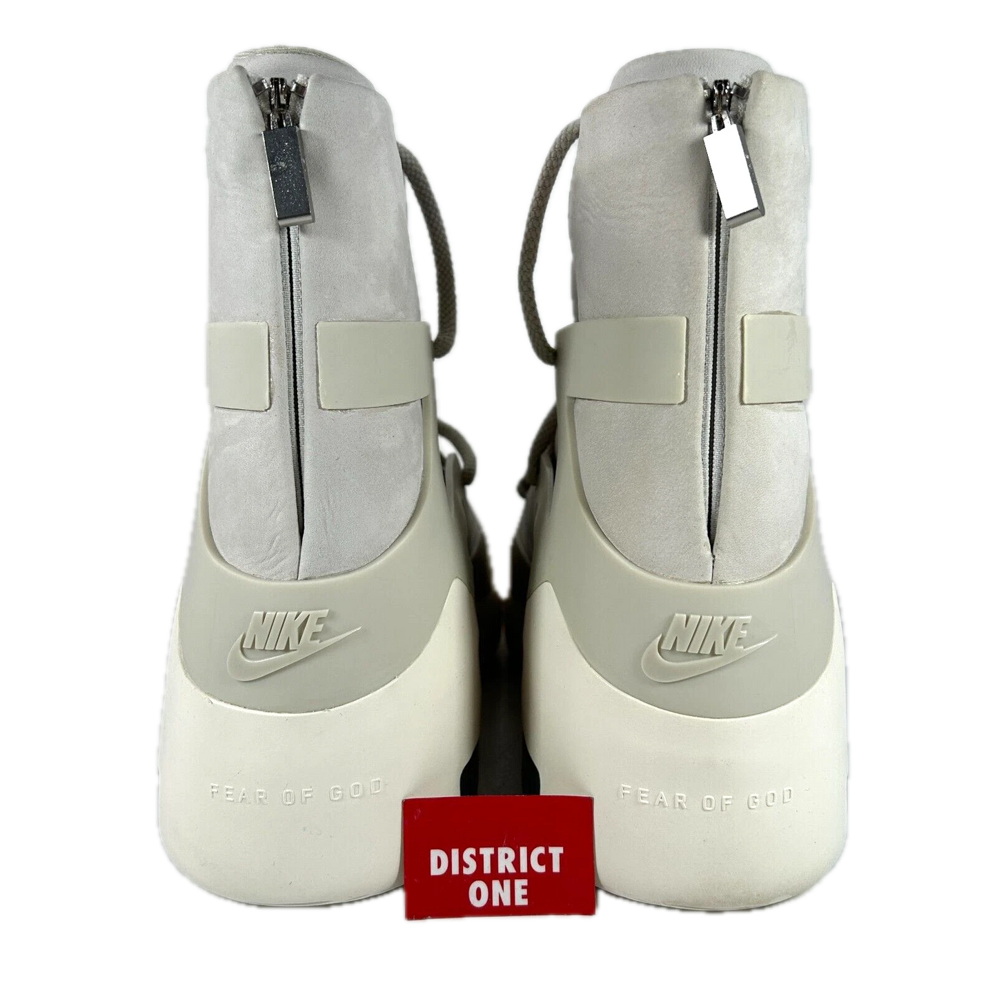 AR4237 002 Nike Air Fear Of God 1 Light Bone [USED] - 13 M (VNDS)