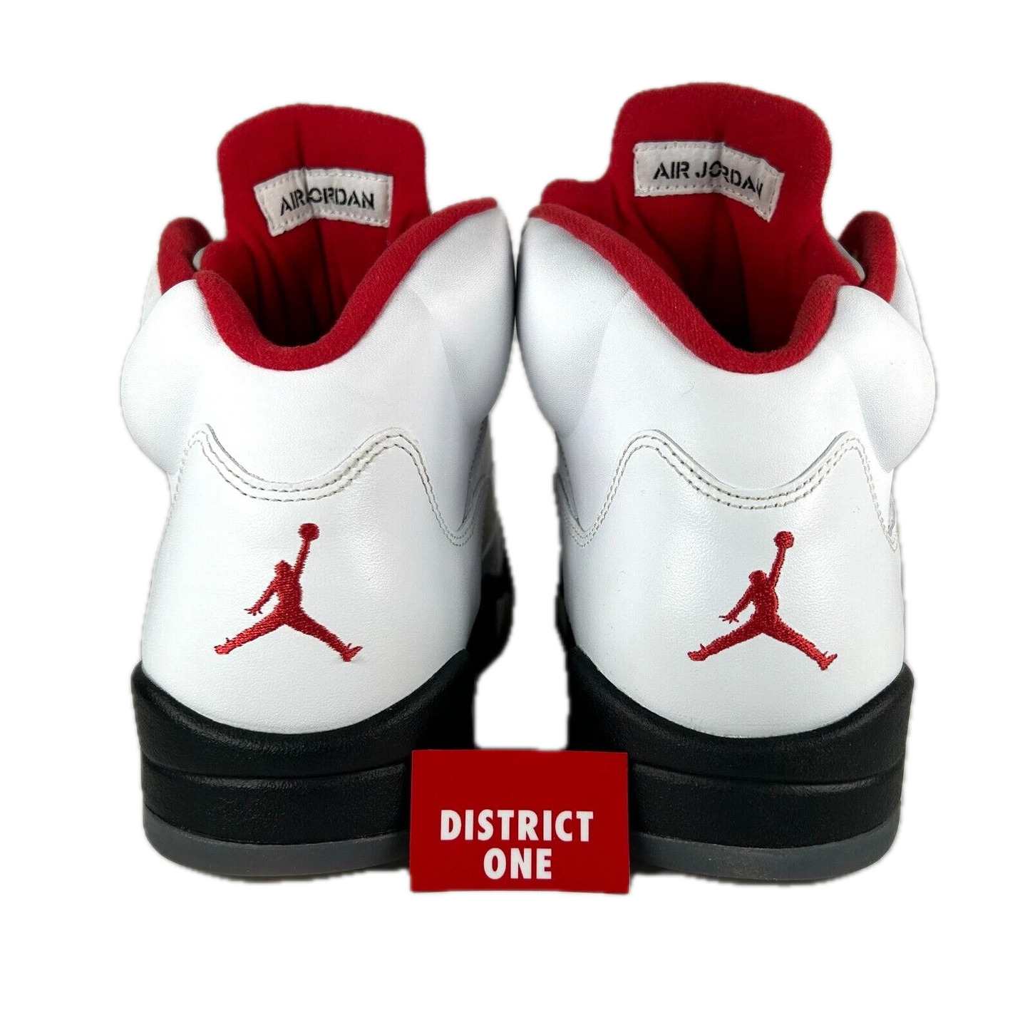 136027 100 Jordan 5 Retro Fire Red (2013) [CONDITIONAL] - 8.5 M (Yellowing)